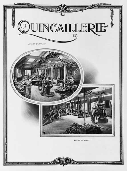 Planche extraite du catalogue n°1.