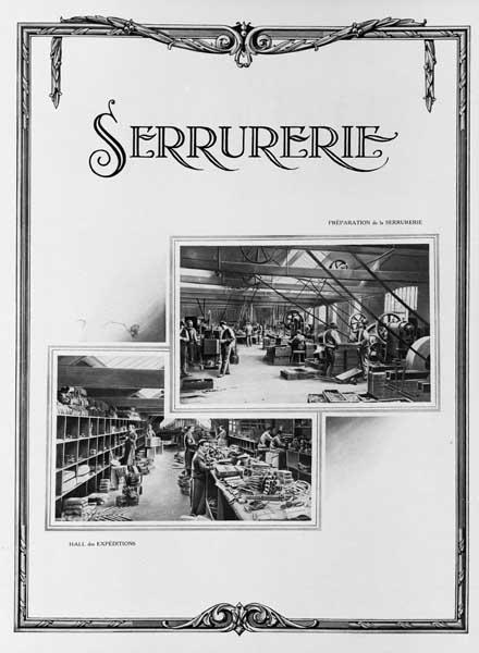 Planche extraite du catalogue n°1.