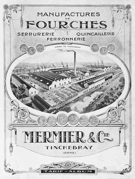 En-tête du catalogue n°1.- Photographie ancienne, 1924. (Collection particulière).