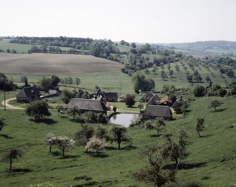 Vue d'ensemble depuis le nord.