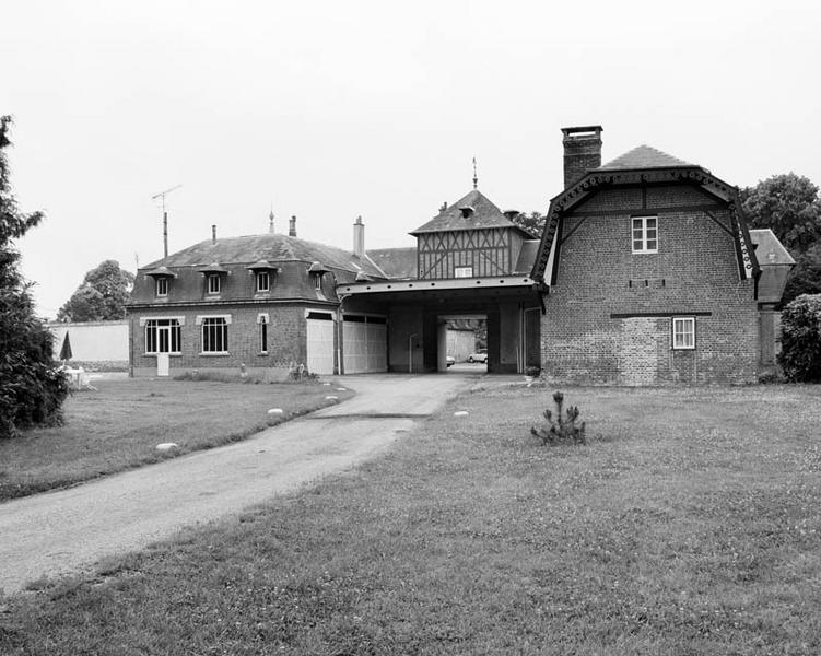 Dépendances, bâtiment nord, élévations nord.