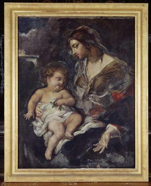 Tableau : Vierge à l'Enfant