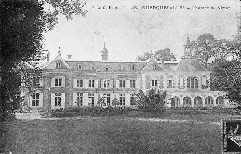 40. Guerquesalles. Château de Vimer.