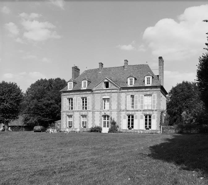 Château, élévation ouest.