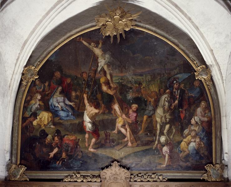 Tableau : élévation de la Croix