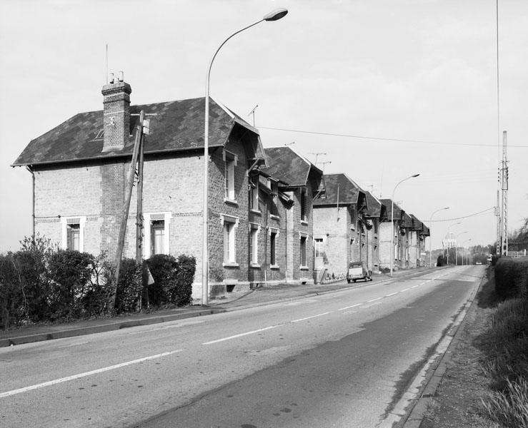 Cité ouvrière. Vue prise de l'est.