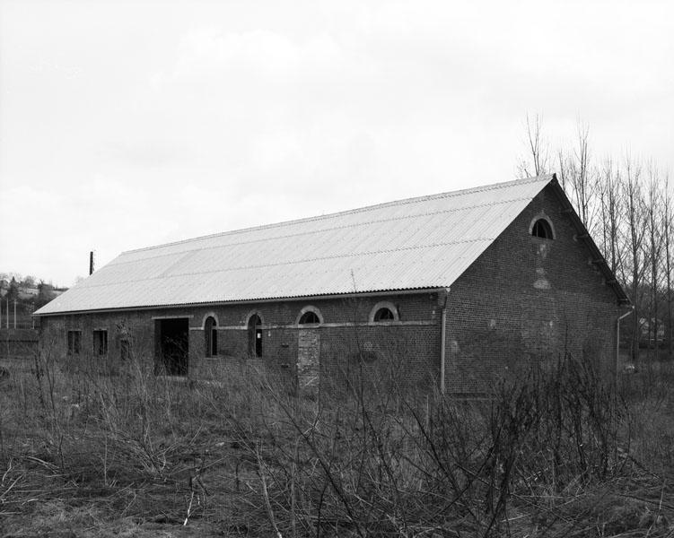 Magasin industriel, élévations extérieures nord et ouest.