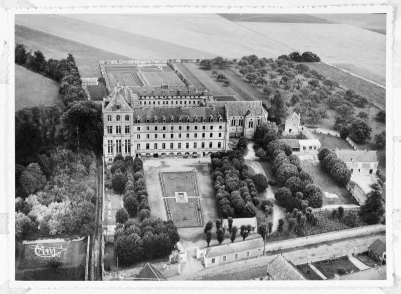 Vue aérienne.