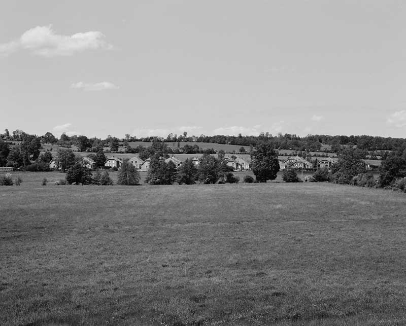 Vue générale de la cité ouvrière du Livet.