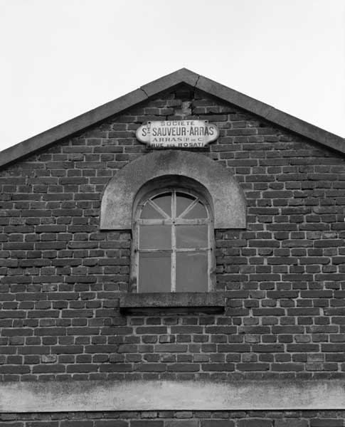 Chaufferie. Elévation extérieure nord. Détail.