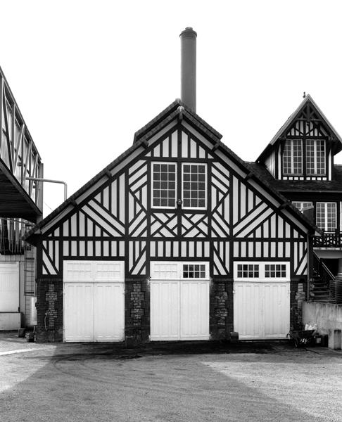 Chaufferie. Vue prise de l'est.