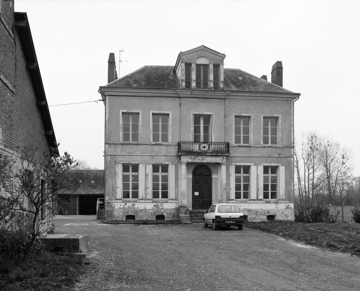 Logement patronal. Elévation extérieure ouest.