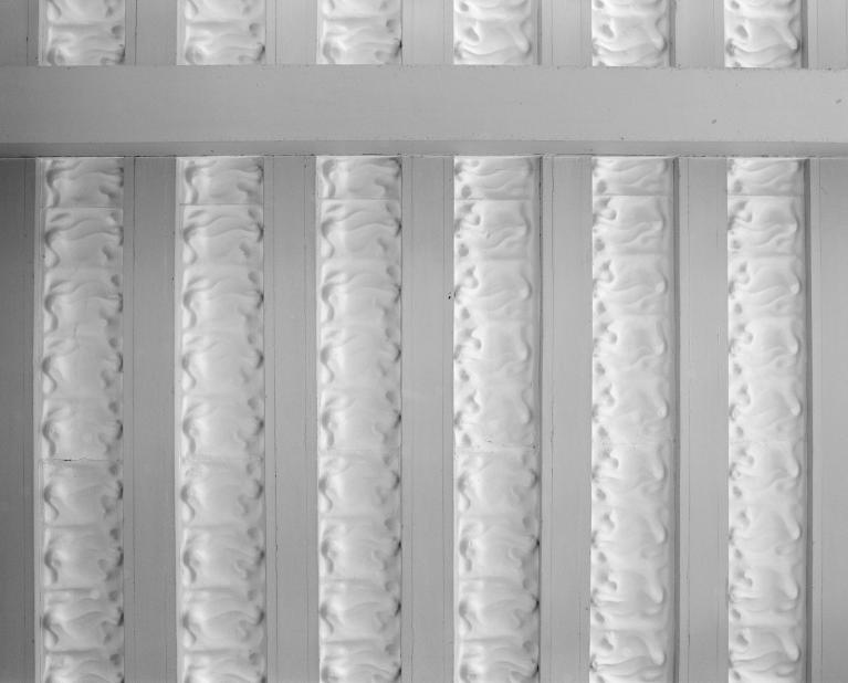 Intérieur: détail d'un plafond.