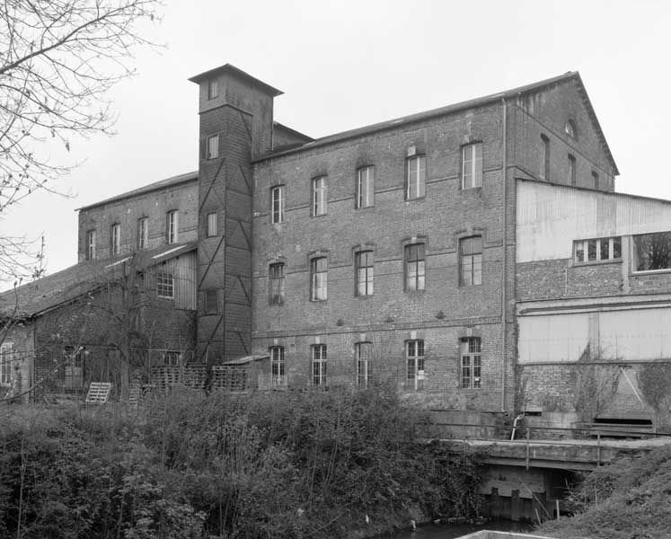 Bâtiment de la filature. Elévation extérieure est.