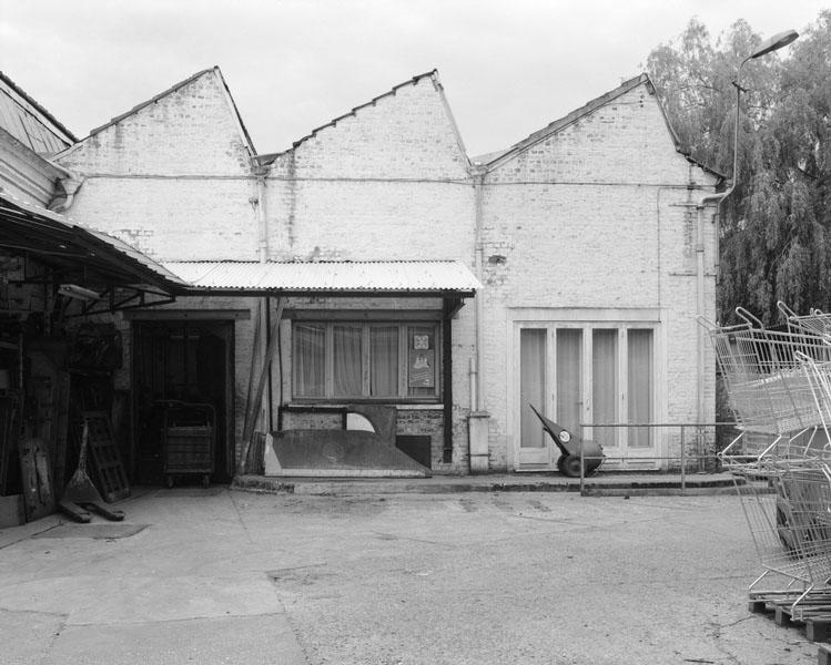 Atelier de fabrication (2). Vue prise du sud-est.