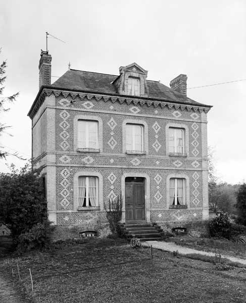 Logement patronal. Vue prise du nord.