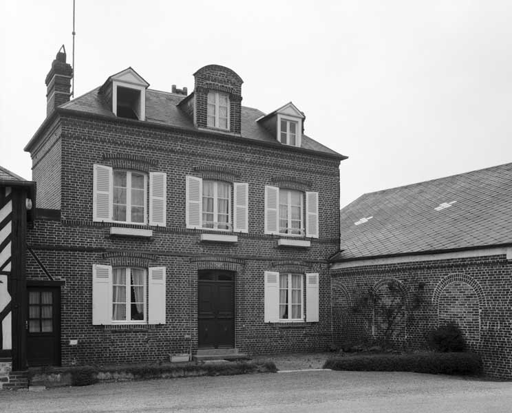 Logement (1). Elévation extérieure nord.