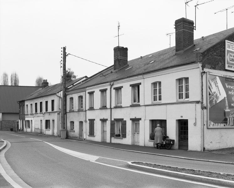 Logements d'ouvriers. Elévations extérieures nord-est.