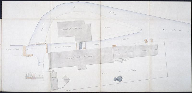 Usine de MM. Marie et Laniel. Plan de détail.