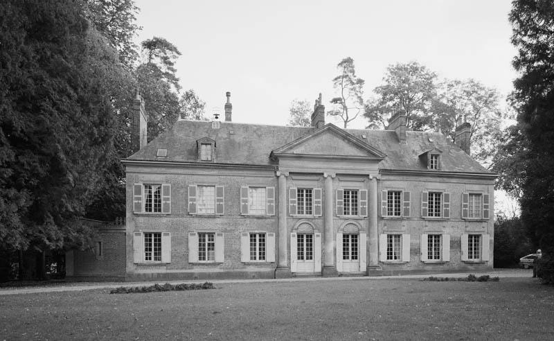 Château, élévation nord.