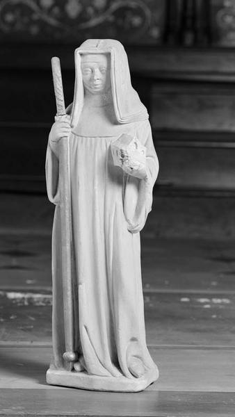 Statue : sainte Radegonde