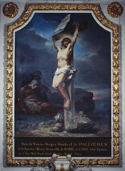 Tableau : Christ en croix