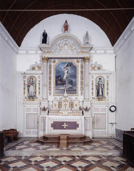 Ensemble du maître-autel (retable, tabernacle)