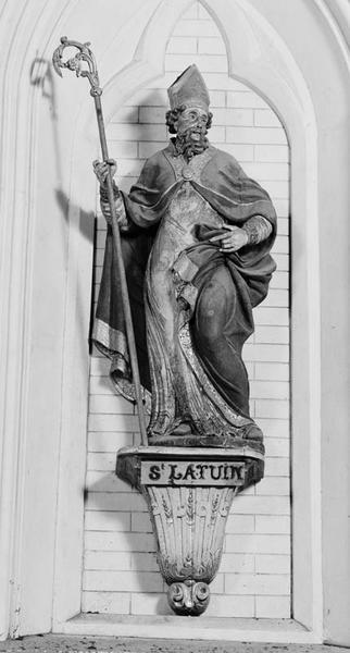 Statue : saint Latuin