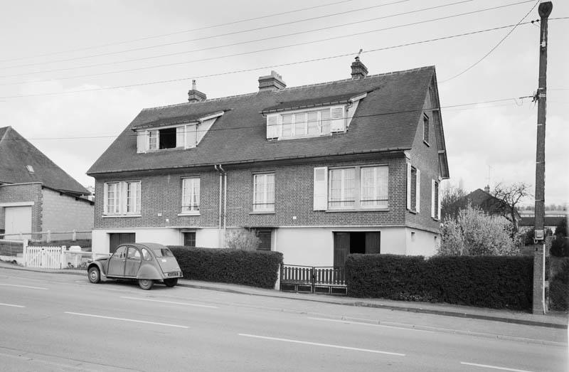 Avenue du maréchal Lyautey, maisons.