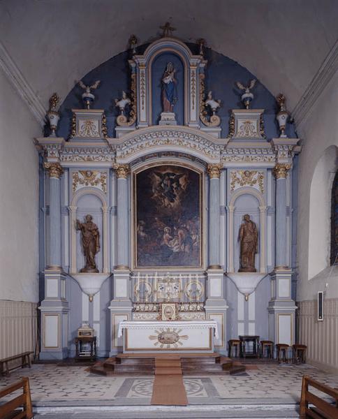 Ensemble du maître-autel (retable, tabernacle)