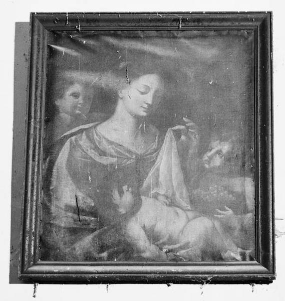 Tableau : Vierge à l'Enfant avec saint Jean-Baptiste