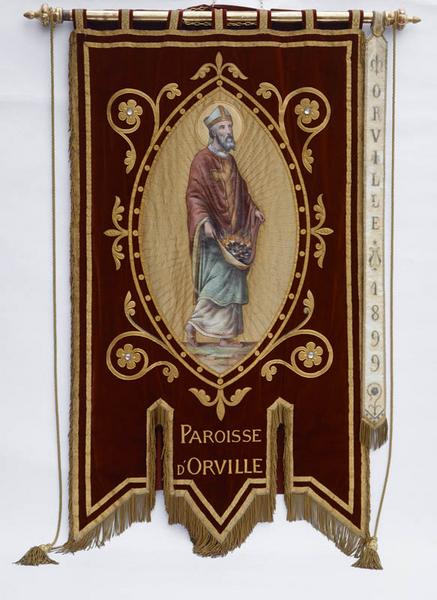 Recto : saint Brice.