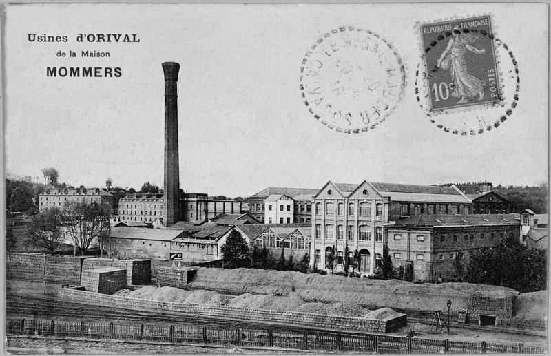 Usine d'Orival de la maison Mommers.