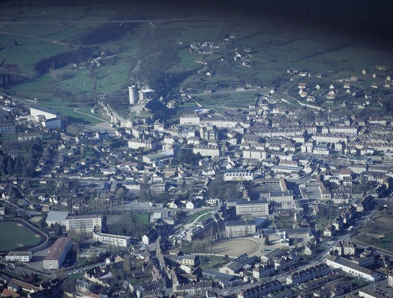 Vue aérienne.