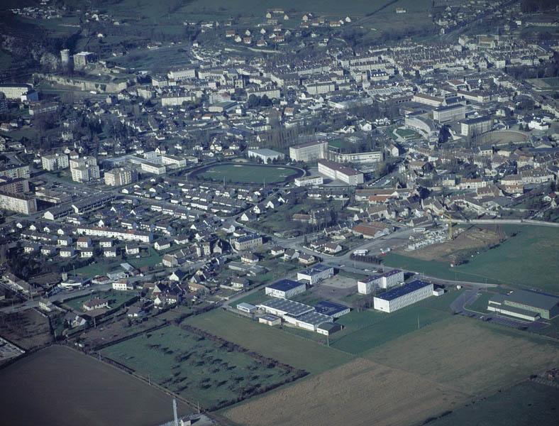 Vue aérienne.