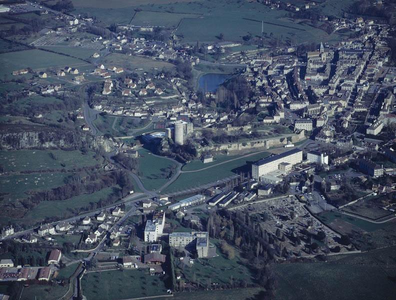 Vue aérienne.