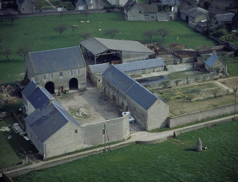 Vue aérienne.