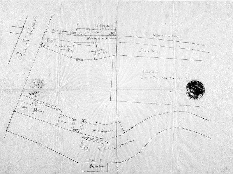 Plan des établissements Floquet.