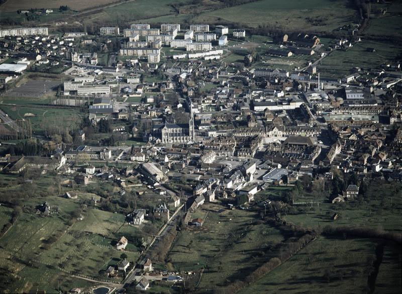 Vue aérienne.