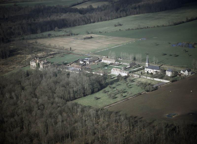 Vue aérienne.