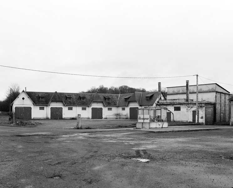 Remise. Vue prise du nord-ouest.
