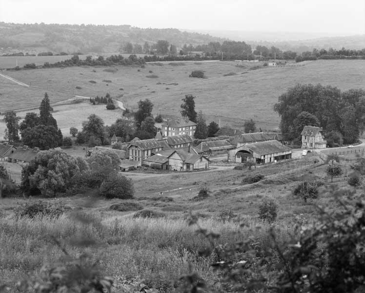 Partie dite de Montaudin. Vue de situation prise du nord-ouest.