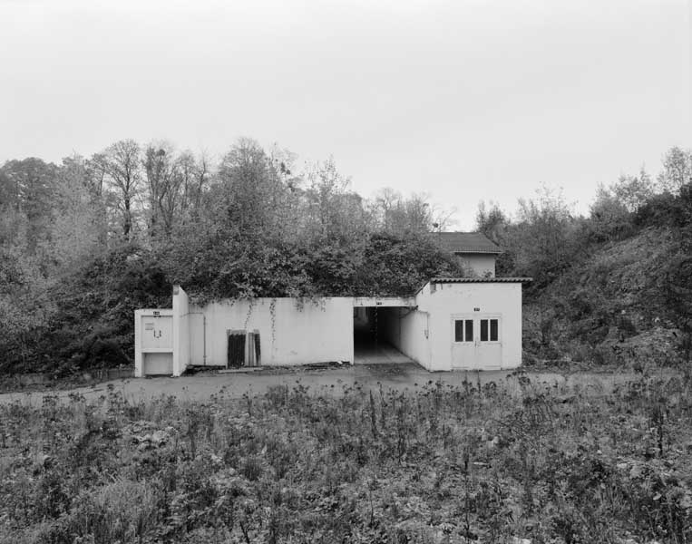 Atelier de préparation de la dynamite. Vue prise de l'est.