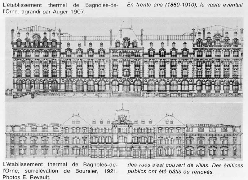 Elévation sud. Remaniement de l'édifice signé Boursier.