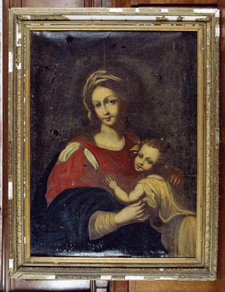 Tableau : Vierge à l'Enfant