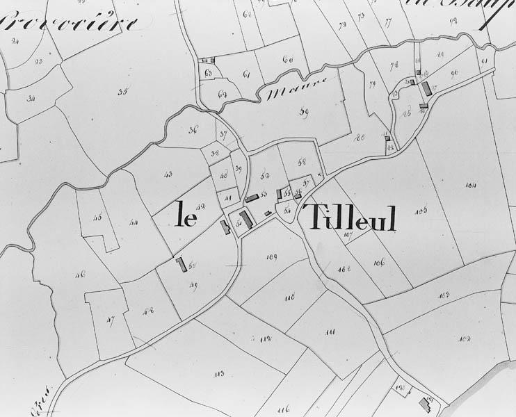 Plan-masse, section C.