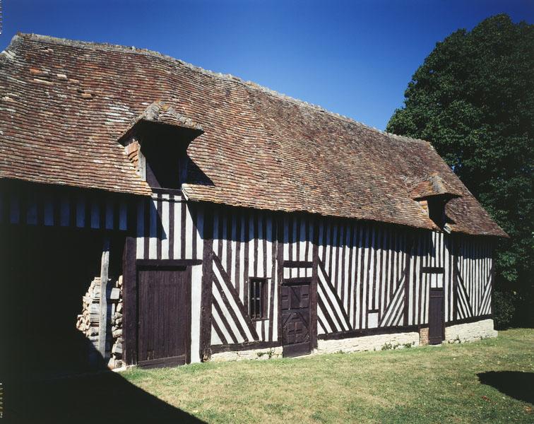 Pièce d'affinage (2), ou ancienne grange. Elévation extérieure est.