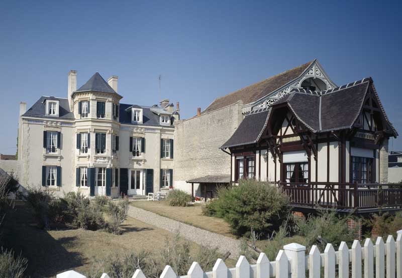 Maison dite villa Henriette. Elévation nord, sur mer. ; Elévation nord, sur mer.