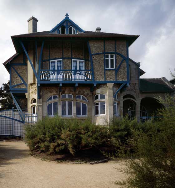 Façade nord, vue d'ensemble.