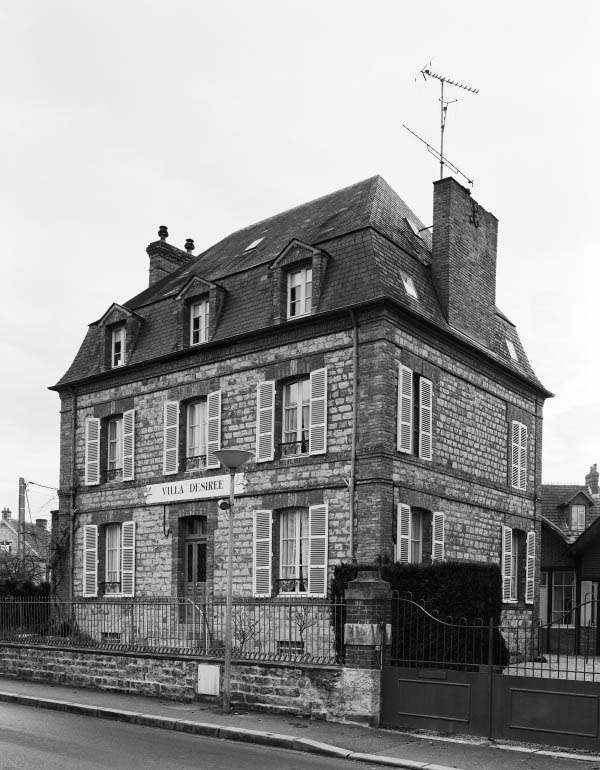 Elévation nord-ouest.